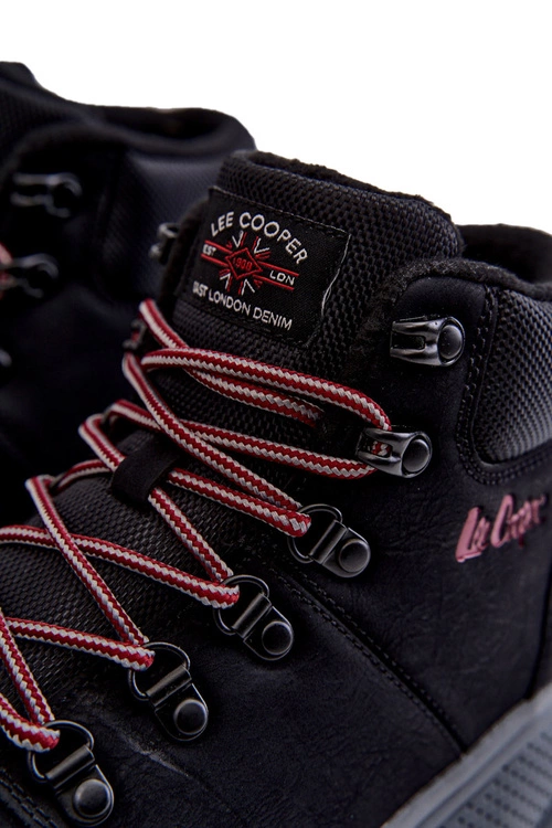 Męskie Ocieplane Buty Trekkingowe Lee Cooper LCJ-22-31-1451 Czarne