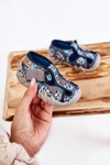 Buty Papcie Befado Na Rzep 190P104 Niebiesko-Szare