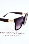 Damskie Okulary Przeciwsłoneczne V120026 Czarne
