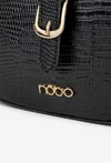 Torebka Listonoszka Z Drobnym Tłoczeniem NOBO BAG5780-M20 Czarna