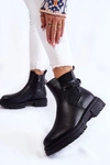 Damskie Botki La.Fi 250005B-PU Czarne