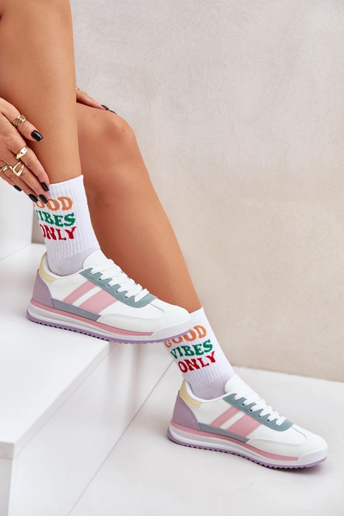 Buty Sportowe Sneakersy Damskie Multikolor Galabis