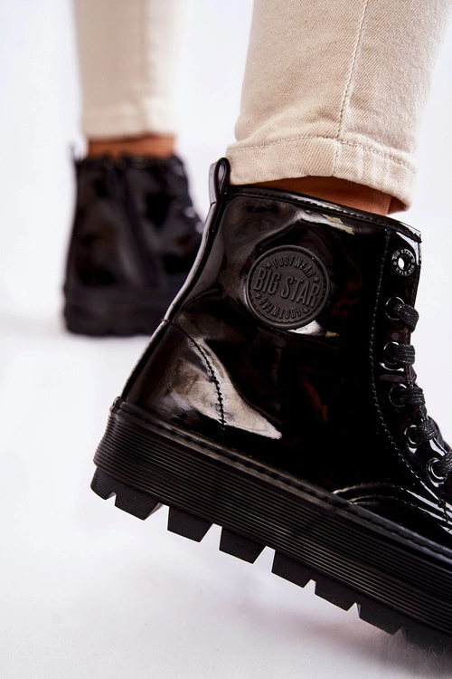 Wysokie Trampki Big Star KK274533 Czarne