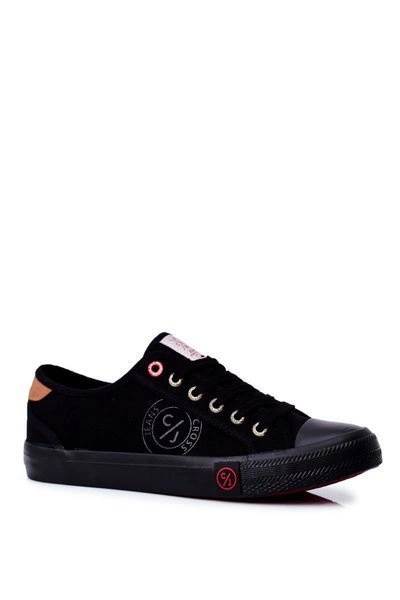 Trampki Męskie Cross Jeans Czarne FF1R4054C