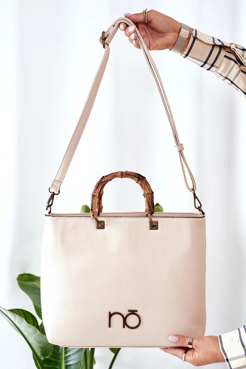 Torebka Shopper Do Ręki NOBO L1560 Kremowa