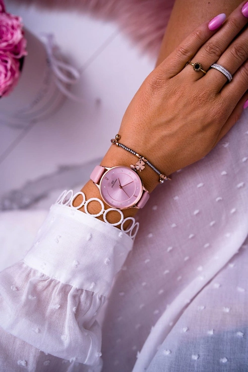 Damski Zegarek Giorgio & Dario Różowy Yenea