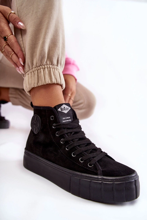 Wysokie Trampki Lee Cooper LCJ-22-31-1432L Czarne