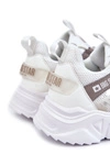 Lekkie Męskie Sportowe Buty Big Star KK174055 Białe