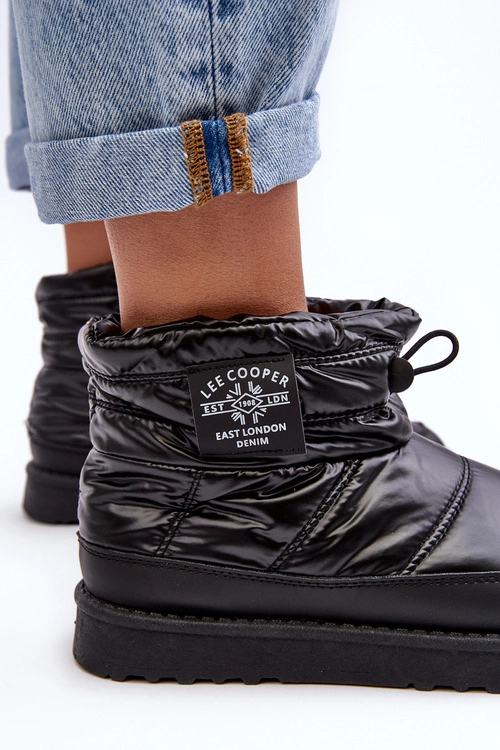 Damskie Śniegowce Ocieplane Lee Cooper LCJ-23-44-1967L Czarne