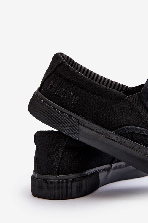 Trampki Męskie Big Star LL174066 Czarne