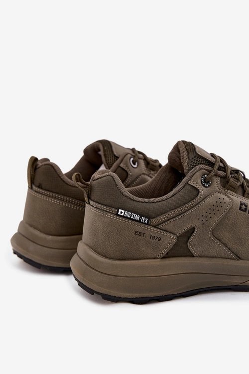 Buty Sportowe Trekkingowe Męskie Big Star OO174367 HI-POLY SYSTEM Khaki