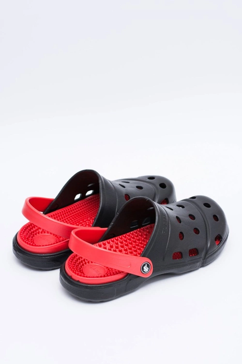 Męskie Klapki Ogrodowe Kroksy EVA Czarne