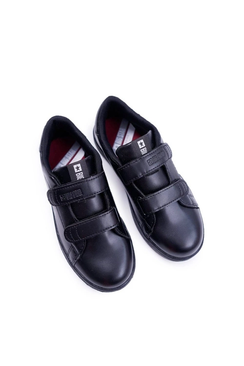 Dziecięce Trampki Na Rzepy Big Star DD374028 Czarne