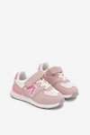 Buty Sportowe Sneakersy Dziecięce Na Rzep Różowe Galisse
