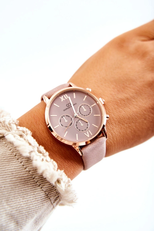 Damski Zegarek Na Pasku Giorgio & Dario Szary