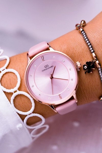 Damski Zegarek Giorgio & Dario Różowy Yenea