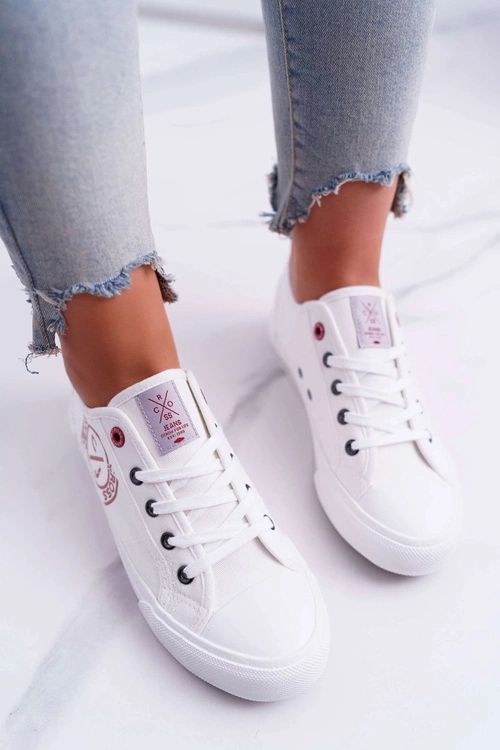 Damskie Trampki Cross Jeans Białe DD2R4068