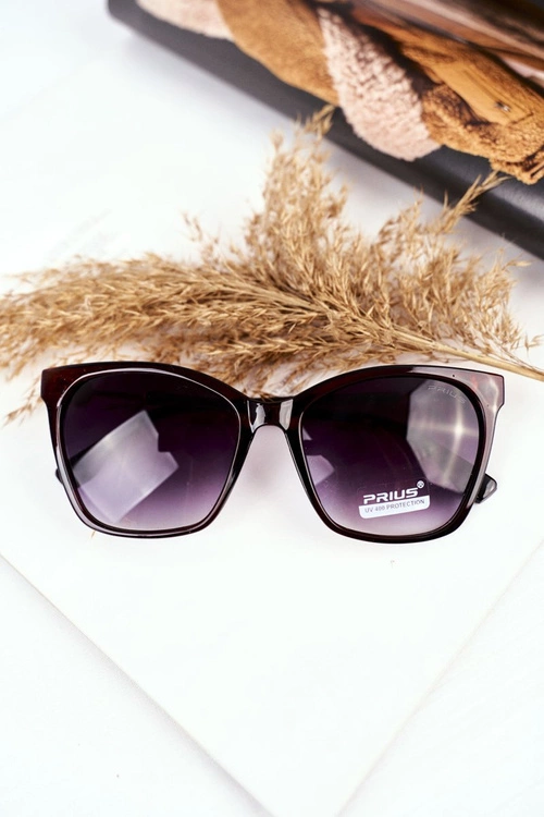 Okulary Brązowe Przeciwsłoneczne Prius PR-V70/2 Czarny Gradient