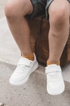 Dziecięce Niskie Buty Sportowe Białe Frillo