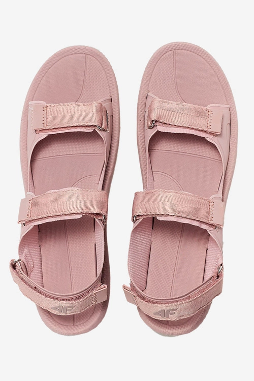 Sportowe Sandały Damskie 4FRSS24FSANF057-56S Pudrowy Róż