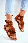 Sandały Damskie Boho Camel Balms