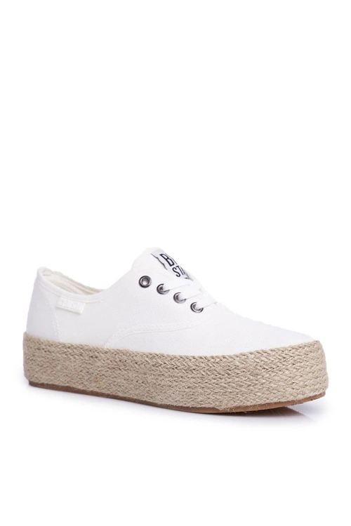 Espadryle Damskie Big Star Białe FF274143