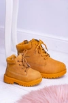 Dziecięce Ocieplane Trapery Botki Camel Dexter