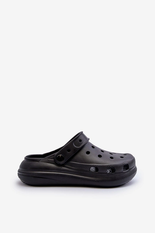 Damskie Piankowe Klapki Czarne Ilariana