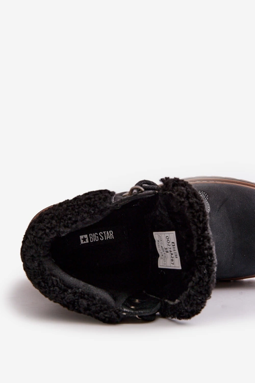 Ocieplane Trapery Damskie Big Star OO274A287 Czarne