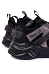 Lekkie Męskie Sportowe Buty Big Star KK174054 Czarne