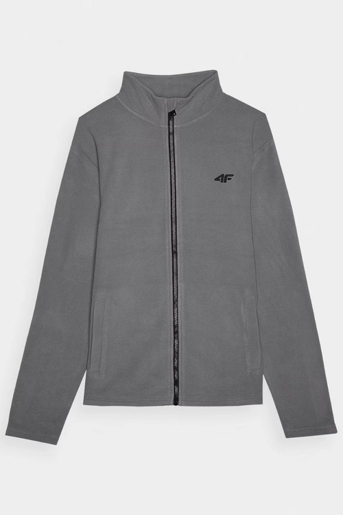 Polar Męski Regular Ze Stójką 4F 4FWMM00TFLEM289-25S Szary