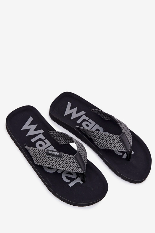 Klapki Japonki Męskie WRANGLER ZANE FLIPFLOP MEN LOW 20251044.20251044.10E Szare