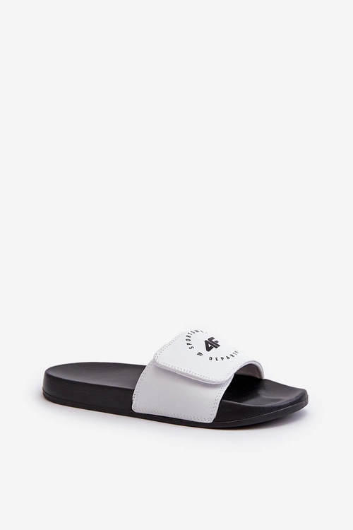 Dziecięce Klapki 4FJMM00FFLIF042-10S Biało-Czarne