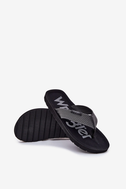 Klapki Japonki Męskie WRANGLER ZANE FLIPFLOP MEN LOW 20251044.20251044.10E Szare