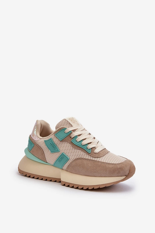 Sneakersy Damskie Big Star NN274973 Beżowe