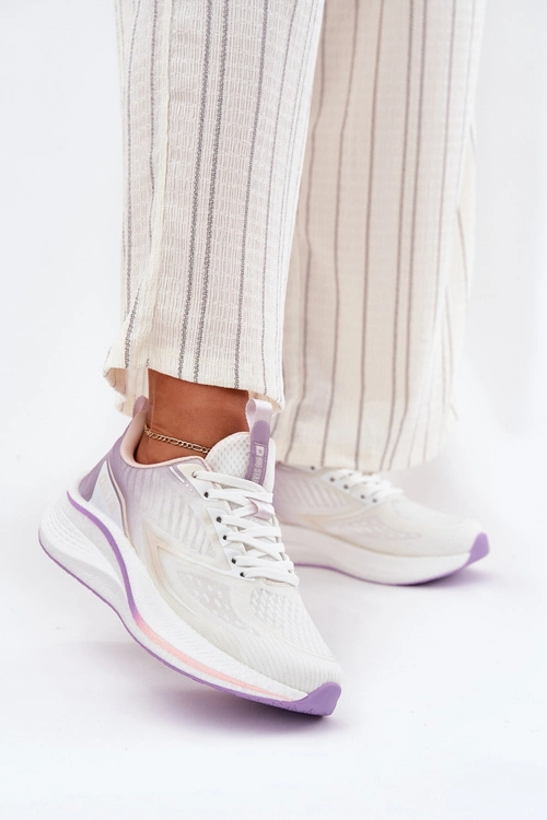 Buty Sportowe Damskie Big Star RR274A161 HI-POLY SYSTEM Białe