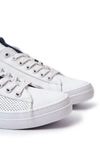 Męskie Skórzane Trampki Big Star JJ174226 Białe