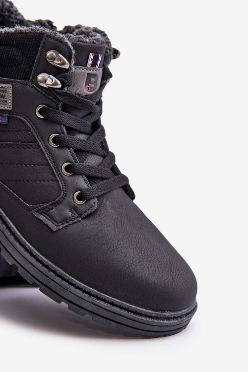 Ocieplane Trapery Męskie McBraun Czarne