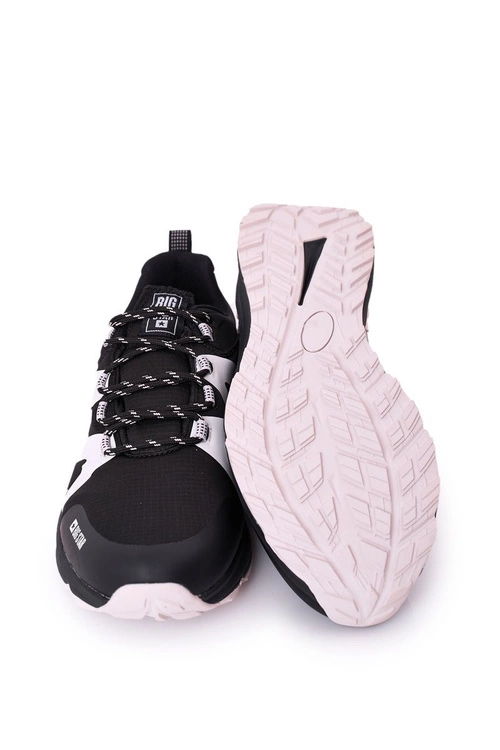 Męskie Sportowe Buty Memory Foam Big Star HH174088 Czarne