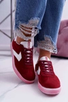 Obuwie Sportowe Damskie Big Star Czerwone DD274298