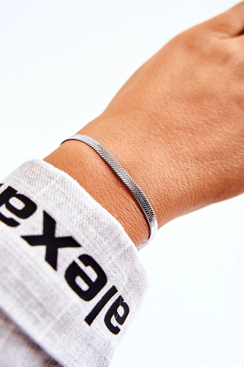 Klasyczna Damska Bransoletka Srebrna