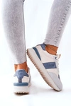Sportowe Buty Memory Foam Big Star II274397 Szaro-Niebieskie