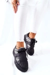 Damskie Sportowe Buty Sneakersy Czarne Dreams