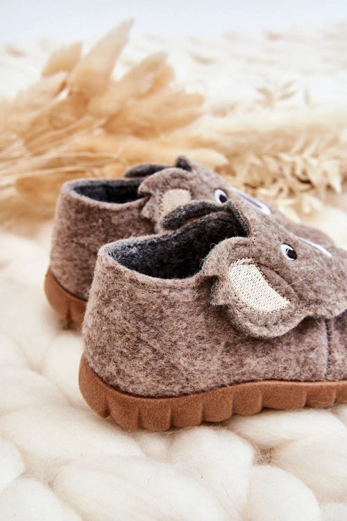 Dziecięce Papcie Befado Koala 620P002 Beżowe