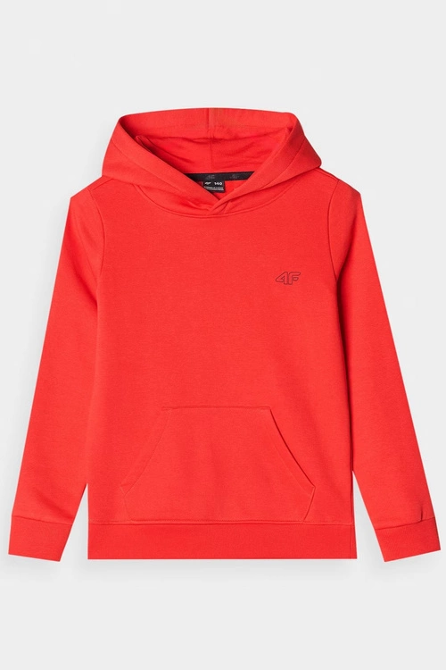 Chłopięca Nierozpinana Bluza Z Kapturem 4F 4FJWMM00TSWSM1292-70S