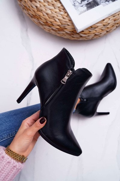 Botki Damskie Na Szpilce Sergio Leone BT502