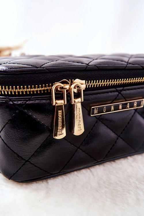 Kosmetyczka Pikowana Monnari CSM0030-020 Czarna