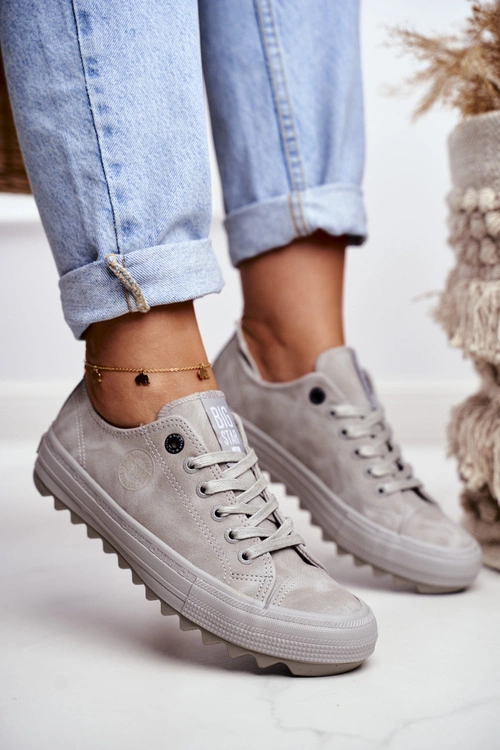 Trampki Damskie Big Star Szare GG274075