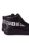 Trampki Męskie Big Star Wysokie Czarne EE174339