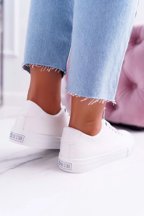 Damskie Trampki Big Star Białe EE274248